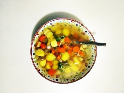 Große Kartoffelsuppe